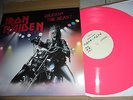 IRON MAIDEN LP UNLEASH THE BEAST PINK WAX DJ JAPAN PROMO LONDON 80 JUDAS PRIEST