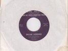funk 45 WILLIAM CUMMINGS - Your soul searching love/Make my love a *HEAR* re