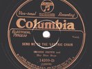 85.  Bessie Smith - Send Me To the 'Lectric Chair & Graveyard Words-Col. 14209-D