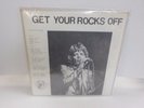 The Rolling Stones Get Your Rocks Off Blue/Green Vinyl Record LP Nice Condition