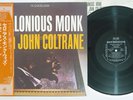 THELONIOUS MONK WITH JOHN COLTRANE SAME RIVERSIDE SMJ-6149 Japan OBI Mono LP