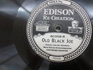 RARE 1917 EDISON RECORD 80358 OLD BLACK JOE STEPHEN FOSTER EX+ CRITERION QUARTET