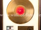 Earth Wind & Fire Open Your Eyes gold record award RIAA white matte