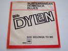 BOB DYLAN - SUBTERRANEAN HOMESICK BLUES - 45  DANISH PS - LISTEN