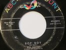 Rockabilly 45 rpm   Bill Hayes   BOP BOY   wild '58 RnR   1958