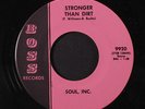 SOUL INC.: Stronger Than Dirt / 60 Miles High 45 (1967 Louisville, Kentucky gar