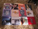 12 X MIXED LP RECORDS - ROLLING STONES - QUEEN- TOTO- NEIL YOUNG- DR HOOK -2