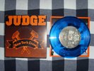 JUDGE New York Crew 7” BLUE gorilla biscuits chain of strength youth of today