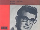 Buddy Holly – Because I love you / Wishing -  Single – 45 rpm - Rare cover