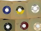 6 DOO-WOP 45s DELROYS, CARDINALS, KAC-TIES, PENGUINS, TUNEWEAVERS & DARTS