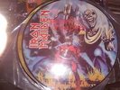 IRON MAIDEN -THE NUMBER OF THE BEAST- PICTURE DISC LP VINYL RECORD