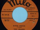 TONY ORLANDO: Ding Dong / You and Only You MILO Doo Wop R&B Rocker 45