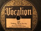 Vocalion 1555 Beale Street Rounders TALKIN BOUT YO-YO (Davenport)  BLUES 78 rpm