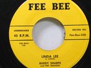 Hear  Rockabilly 45 Buddy Sharpe - Linda Lee / Bald Headed Baby On Fee Bee