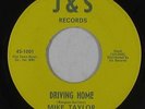 R&B/Deep Soul 45 - Mike Taylor & Diamonds - Driving Home - J&S VG++ mp3 obscure