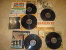 The Beatles 5 Record Lot-VI-Something New-Meet The-Revolver+New Songbook