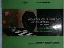 BARCHET VIOLIN VEYRON LACROIX BACH 3 SONATAS 1st FRENCH ERATO LDE 3169 NM-