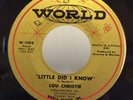 Lou Christie - The Jury / Little Did I Know 7
