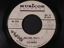 LEE MOSES: Bad Girl (parts 1 & 2) 45 Hear  (dj, wol, lw, plays better, stunning