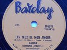 DALIDA Les yeux de mon amour / La montagne CANADA 1958 BARCLAY FRENCH 78
