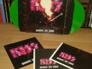 Kiss Demon on Fire 2LP Green Vinyl Album +Poster+Booklet