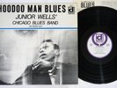 JUNIOR WELLS' CHICAGO BLUES BAND HOODOO MAN BLUES DELMARK PA-6215 Japan Vinyl LP