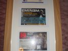 Eminem and 50 Cent Framed Concert Ticket Stubbs