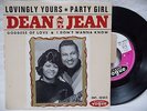 DEAN and JEAN  EP 18013 vinyle original 1965
