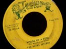 THE ROYAL JESTERS Wisdom of a fool/What love has joined together 1962 JESTER 102
