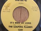 THE LEAPING FLAMES doo wop r&b 45 It's Been So Long / It Hurts Me To Work   MRC