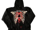 HIM - Heartagram Behind Ribs - Kapuzenjacke Hooded Zipper - Größe Size L - Neu