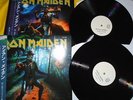 IRON MAIDEN NEW 2 LP THE BEAST DOWN UNDER AUSTRALIA   BLACK WAX PROMO  WHITE LAB