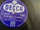 78rpm TED HEATH & HIS MUSIC in the mood for mambo / peg o` my heart