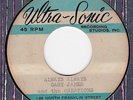 ACETATE WHITE DOO WOP TEEN Gary James and The Creations on ULTRA-SONIC