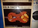  SXL 2279 WBg ED1 *RUGGIERO RICCI* TCHAIKOVSKY /DVORAK VIOLIN CTOS* SARGENT* NM