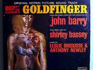 SHIRLEY BASSEY GOLDFINGER JAMES BOND FILM SOUNDTRACK SEALED ORIG'64 UA STEREO LP