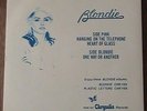 Blondie 45 Picture Sleeve Fan Club Only EP Ltd Ed #286 Heart of Glass One Way Or