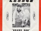 Beatles Lennon / McCartney US 45  Hound Dog / Long Tall Sally Blue Vinyl