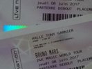 2 billets en fosse concert bruno mars lyon