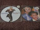 MADONNA Who's That Girl & Open Your Heart (Sire UK Original 2 x Picture Disc 12