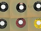 6 DOO-WOP 45s CHANTERS HEARTS DELICATES CORSAIRS JOHNNY MASTRO OTIS WILLIAMS GRP