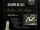 Giuseppe De Luca - Italian Art Songs 10