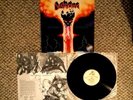 DESTRUCTION Infernal Overkill ORIG 1985 US METAL BLADE LP INSERT