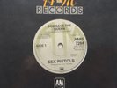 SEX PISTOLS 'GOD SAVE THE QUEEN' WITHDRAWN A&M 7