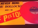 Sex Pistols ?– Never Mind The Bollocks RARE PINK VINYL re LP virgin