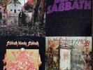 BLACK SABBATH 4 LP LOT-MASTER OF REALITY SABBATH BLOODY SABBATH, MOB RUES, S/T