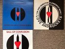 Love and Rockets 3 LP's (Seventh Dream..., Yin and Yang, Ball of Confusion)