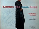 CARMEN McRAE - CARMEN FOR COOL ONES - DECCA LP - INSCRIBED BY CARMEN McRAE