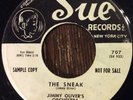 Jimmy Oliver's Orchestra, One Love / The Sneak 45, Rare NORTHERN SOUL Sue Promo