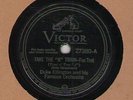 78 rpm Duke Ellington Victor 27380 Take The A Train in EE-